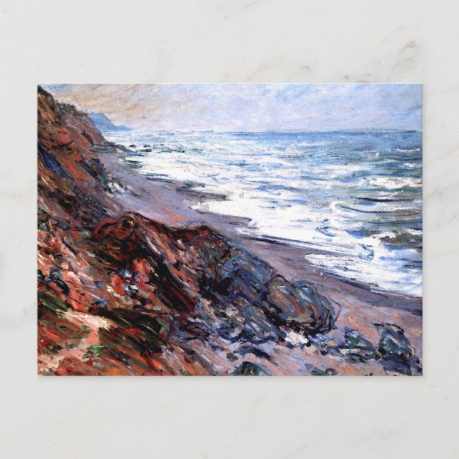 Carte Postale Monet - La Mer à Pourville (Devant)