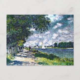 Carte Postale Monet - La Seine à Argenteuil