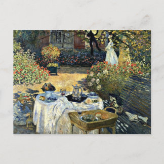 Carte Postale Monet - Le déjeuner, 1873 artwork