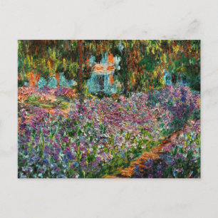 Carte Postale Monet Le jardin de l'artiste à Giverny
