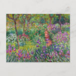 Carte Postale Monet "Le jardin d'Iris à Giverny"<br><div class="desc">Monet fut un fondateur de la peinture impressionniste française, dont "Le jardin d'Iris à Giverny" (peint entre 1899 et 1900) est un bel exemple. C’est une célébration de la couleur, de la lumière et du mouvement. Lorsque Monet a acheté le domaine de Giverny, il a redessiné le jardin fleuri déjà...</div>
