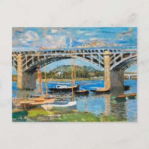 Carte Postale Monet - Le Pont sur la Seine,