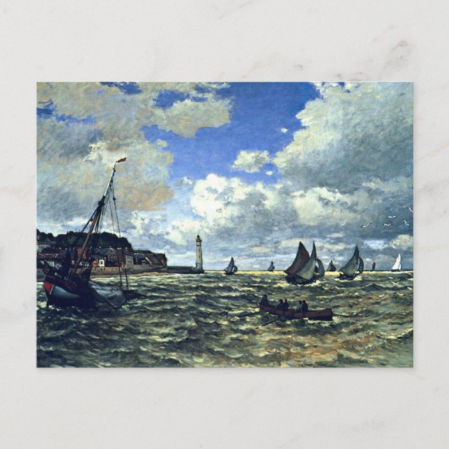 Carte Postale Monet - L'estuaire de la Seine à Honfleur (Devant)