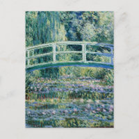 Monet - Nappes à eau et pont japonais
