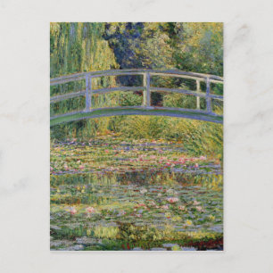 Carte Postale Monet Pont Japonais Eau Lily Pond Paysage