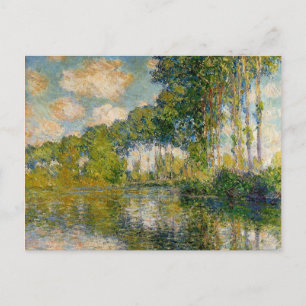 Carte Postale Monet - Poplars sur les rives de la rivière Epte