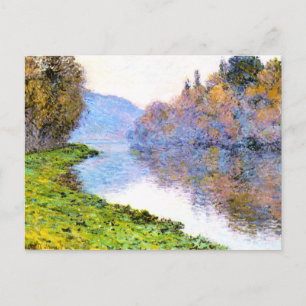 Carte Postale Monet - Rives de la Seine à Jenfosse