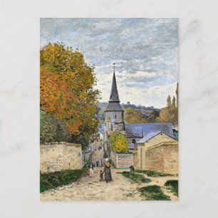 Carte Postale Monet - Rue de Sainte-Adresse,