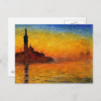 Monet - Venise au crépuscule