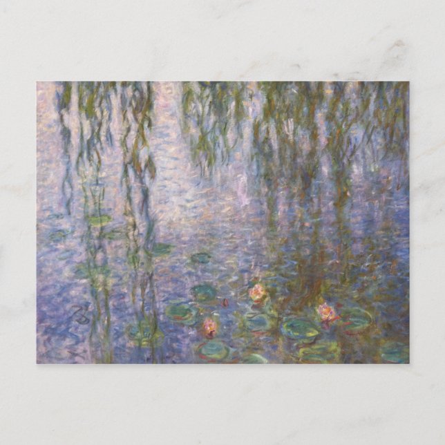 Carte Postale Monet Water Lilies (Devant)
