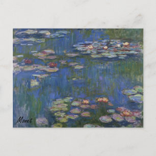 Carte Postale MONET Water Lys 1916 POSTCARD