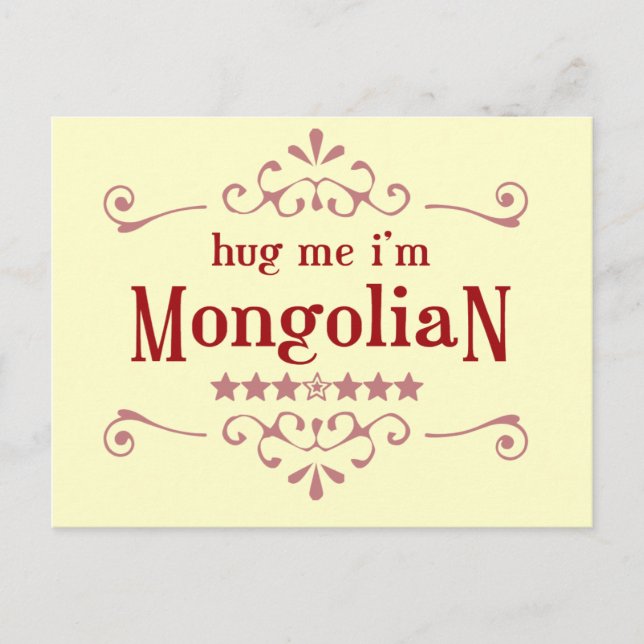 Carte Postale mongol (Devant)