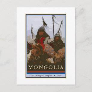 Carte Postale Mongolie