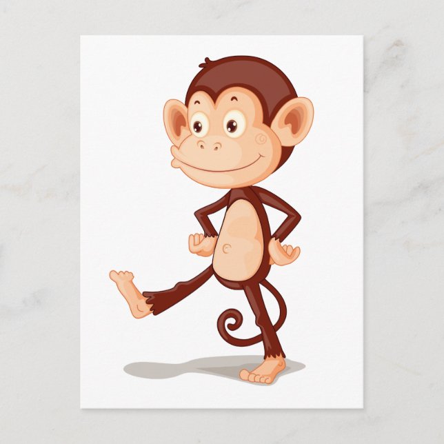 Carte Postale Monkey (Devant)