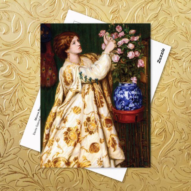 Carte Postale Monna Rosa Dante Gabriel Rossetti (Créateur téléchargé)