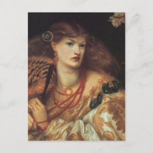 Carte Postale Monna Vanetta par Rossetti