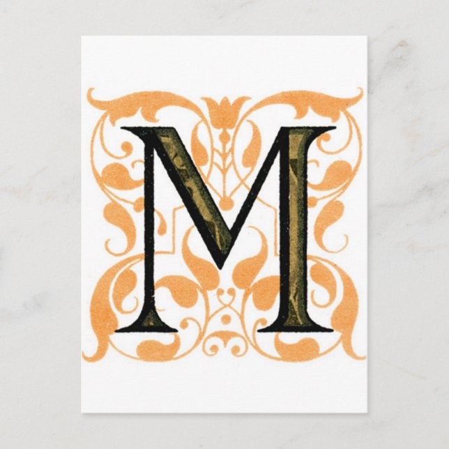 Carte Postale Monogram (Devant)