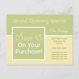 Carte postale Monogram Band Tea & Creative