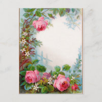 MONOGRAME DE ROSES ET DE JASMINE