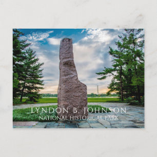 Carte Postale Monolithe Lyndon B. Johnson, Memorial Grove