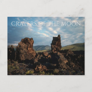 Carte Postale Monolithes, sentier du débit du cratère nord