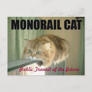 carte postale monorailcat