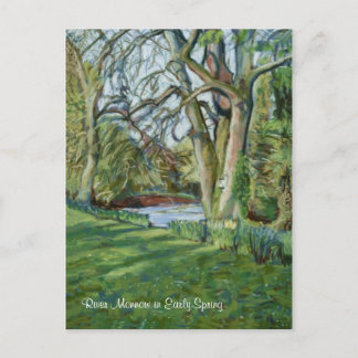 Carte Postale Monow de la rivière à Allt-yr-Ynys au début du pri