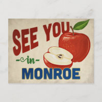 Monroe Louisiana Apple - Vintage voyage