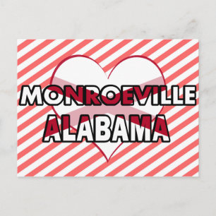 Carte Postale Monroeville, Alabama