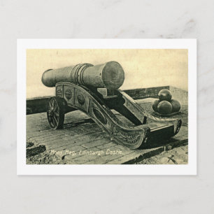 Carte Postale Mons Meg Cannon, Château d'Édimbourg, Écosse