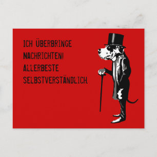Carte Postale Monsieur Dane