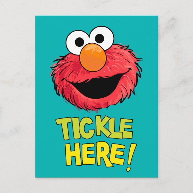 Carte Postale Monster à la fin de cette histoire | Elmo (Devant)