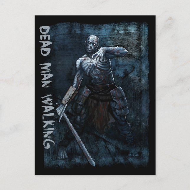 Carte postale Monster - Dead Man Walking (Devant)