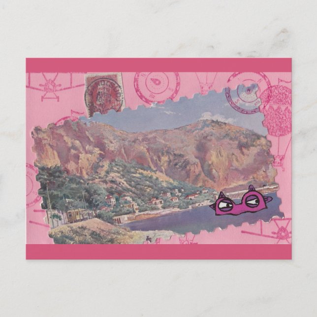 Carte Postale Monster of a Vacation Postcard (Devant)