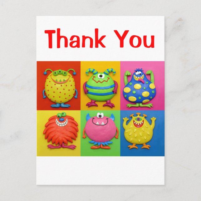 Carte Postale Monster Party (Devant)