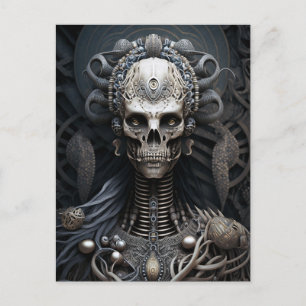 Carte postale Monster Skeleton Horreur