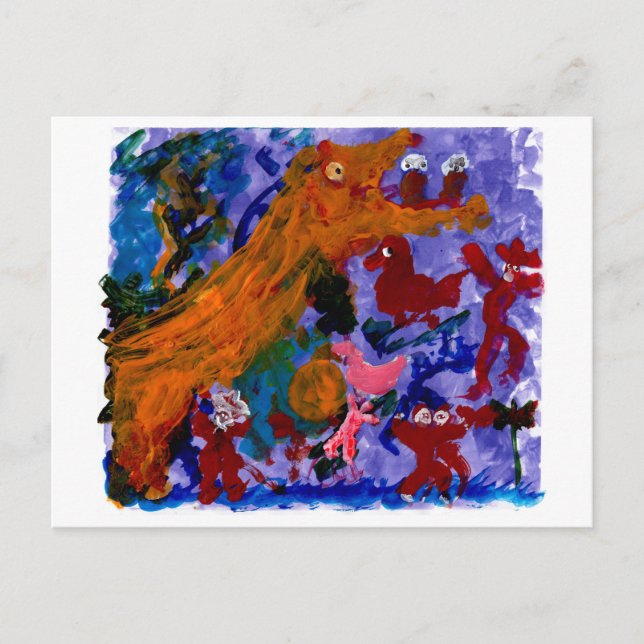 Carte postale monstre (Devant)