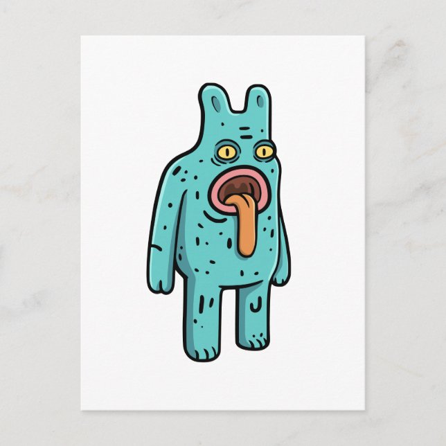Carte Postale Monstre (Devant)