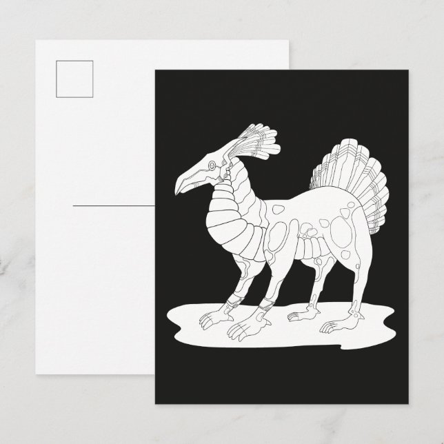 Carte Postale Monstre de Métal (Devant / Derrière)