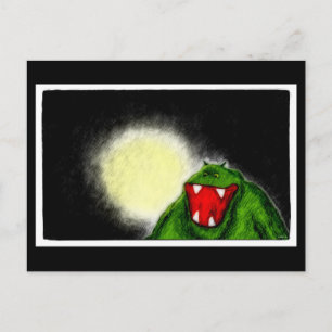 Carte Postale Monstre de nuit