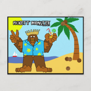 CARTE POSTALE MONSTRE DE PICKETT - MONSTRE DE PLAGE