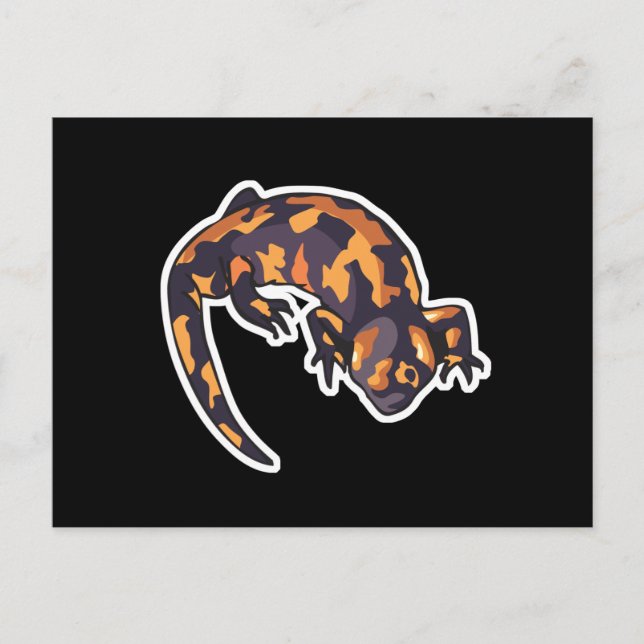 Carte Postale monstre gila (Devant)