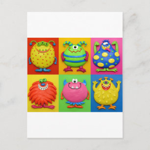 Carte Postale Monstres