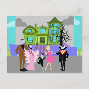 Carte postale Monstres de télévision classique