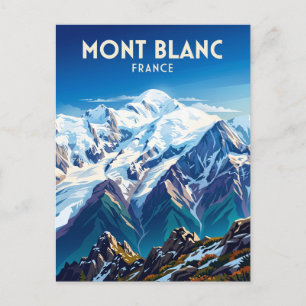 Carte Postale Mont Blanc France