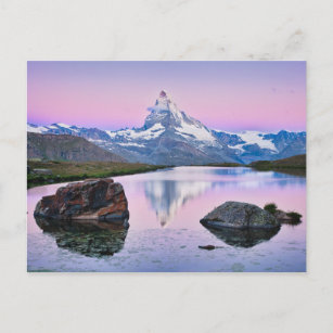 Carte Postale Mont Cervin en Zermatt, Suisse