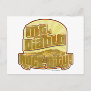 Carte Postale Mont Diablo Rock City