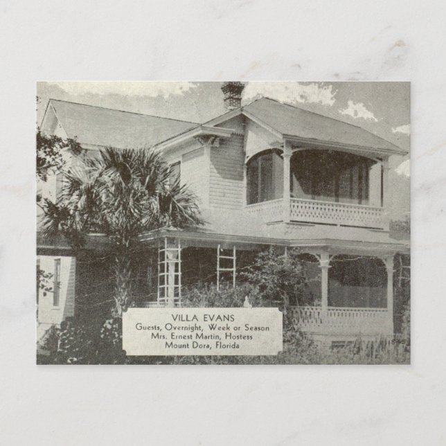 Carte Postale Mont Dora, FL - Guest House (Devant)