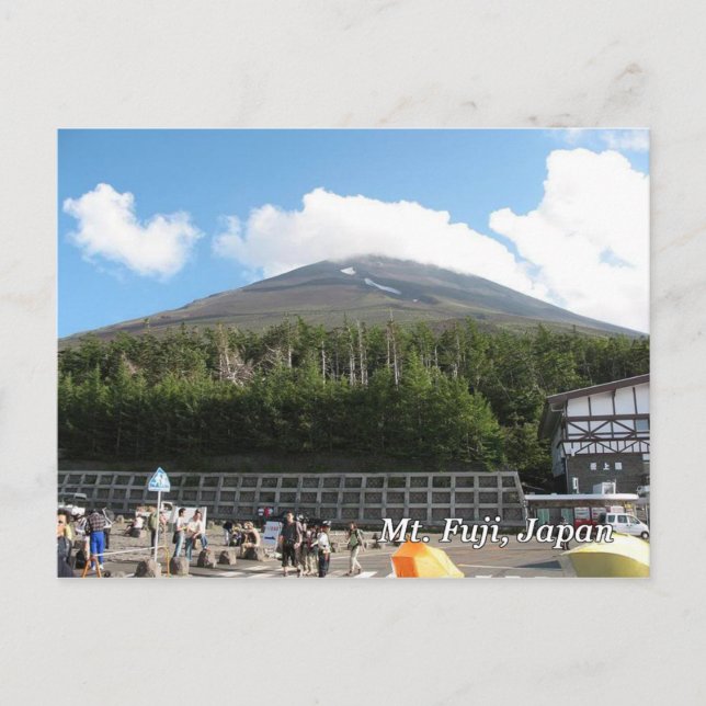Carte Postale Mont Fuji (Devant)