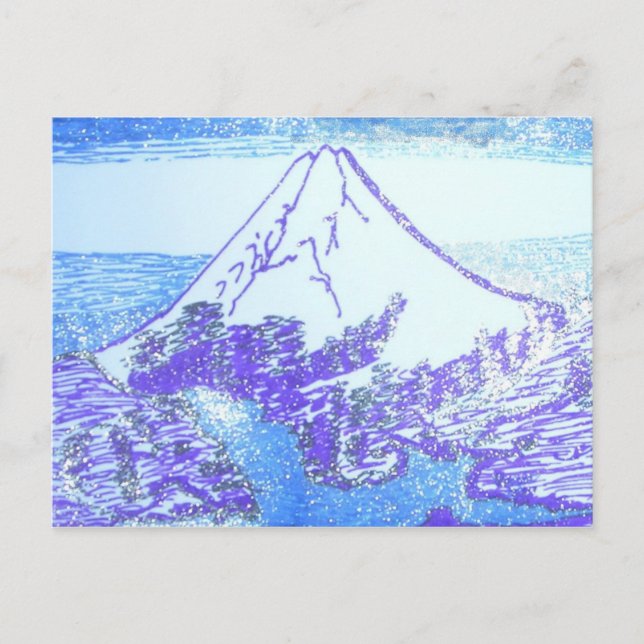 Carte Postale Mont Fuji (Devant)